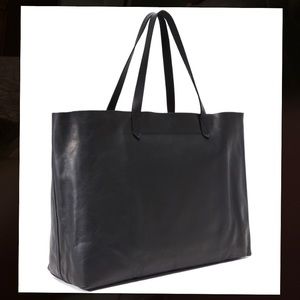 Madewell East West Transport Leather Tote